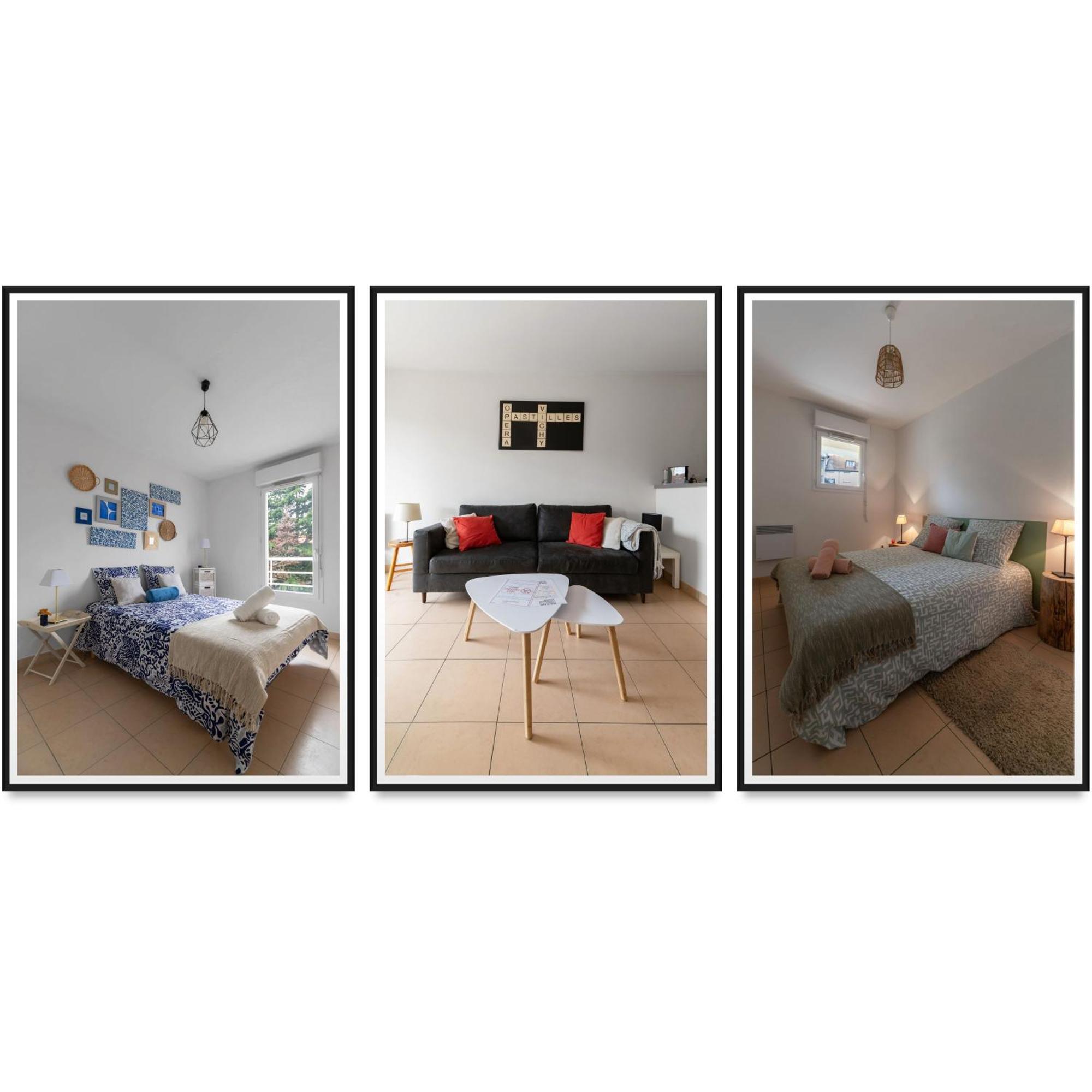 L'Eugenie - Appartement Design & Confort En Centre-Ville Виши Экстерьер фото